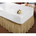 Mattress Covers & Toppers| Home Details 54-in D Polyester Full Encasement Hypoallergenic Mattress Cover - AY88541