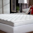 Mattress Covers & Toppers| LoftWorks 3-in D Rayon From Bamboo King Hypoallergenic Mattress Topper - GY87110