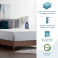 Mattress Covers & Toppers| LUCID Comfort Collection 4-in D Memory Foam California King Hypoallergenic Mattress Topper - HD38105