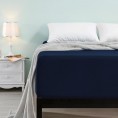 Mattress Covers & Toppers| Subrtex Ultra Soft Fitted Mattress Cover, Full, Navy - KU71141