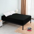 Mattress Covers & Toppers| Subrtex Ultra Soft Fitted Mattress Cover, King, Black - NR83669