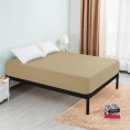 Mattress Covers & Toppers| Subrtex Ultra Soft Fitted Mattress Cover, King, Khaki - FN94714