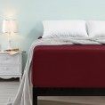 Mattress Covers & Toppers| Subrtex Ultra Soft Fitted Mattress Cover, King, Wine - FE30998