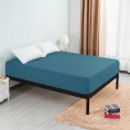 Mattress Covers & Toppers| Subrtex Ultra Soft Fitted Mattress Cover, Queen, Peacock Blue - PL55353