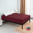 Mattress Covers & Toppers| Subrtex Ultra Soft Fitted Mattress Cover, Queen, Wine - PN16673