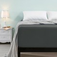 Mattress Covers & Toppers| Subrtex Ultra Soft Fitted Mattress Cover, Twin, Gray - EF83445