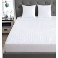 Mattress Covers & Toppers| Swift Home Fitted Sheet Style Waterproof Easy Care Mattress Protector - Full White - WP97256
