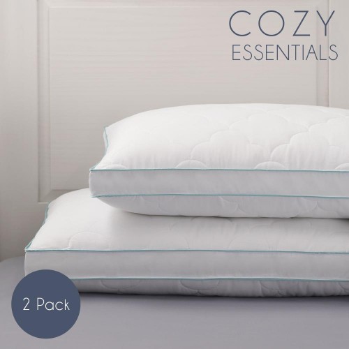 Bed Pillows| Cozy Essentials 2-Pack King Medium Down Alternative Bed Pillow - ED78462