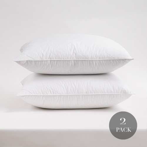 Bed Pillows| Cozy Essentials 2-Pack Queen Firm Down Alternative Bed Pillow - XV27929