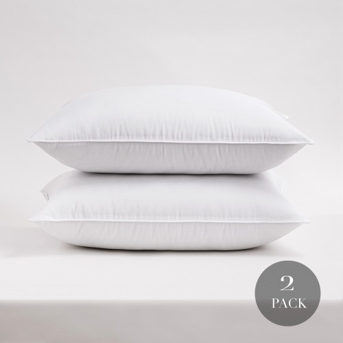 Bed Pillows| Cozy Essentials 2-Pack Queen Medium Down Alternative Bed Pillow - SW96649