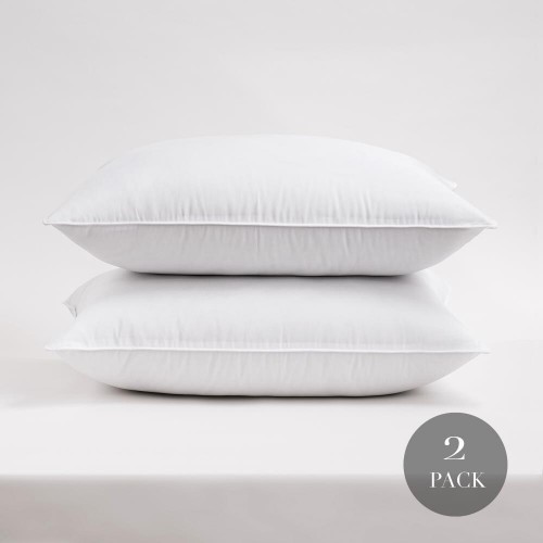 Bed Pillows| Cozy Essentials 2-Pack Standard Medium Down Alternative Bed Pillow - BC38620