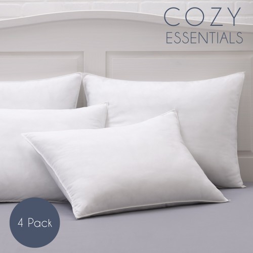 Bed Pillows| Cozy Essentials 4-Pack Standard Soft Down Alternative Bed Pillow - NT92124
