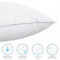 Bed Pillows| Cozy Essentials King Medium Down Alternative Bed Pillow - HY49100