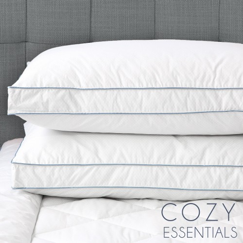 Bed Pillows| Cozy Essentials Standard Medium Down Alternative Bed Pillow - MX24599