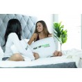 Bed Pillows| GhostBed Standard Medium Gel Memory Foam Bed Pillow - GA00387