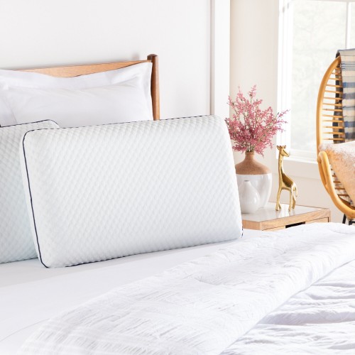 Bed Pillows| Linenspa Essentials King Soft Memory Foam Bed Pillow - JG93168