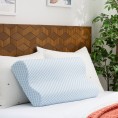 Bed Pillows| Linenspa Essentials Queen Soft Gel Memory Foam Bed Pillow - HB68429