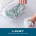 Bed Pillows| LUCID Comfort Collection 2-Pack Queen Medium Memory Foam Bed Pillow - PK21876