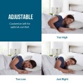 Bed Pillows| LUCID Comfort Collection 2-Pack Standard Medium Memory Foam Bed Pillow - MD29626