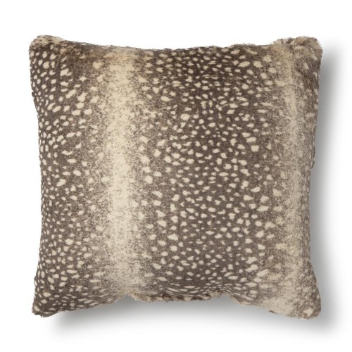 Throw Pillows| allen + roth Antelope 19-1/2-in x 19-1/2-in Natural 100% Polyester Indoor Decorative Pillow - OQ77877