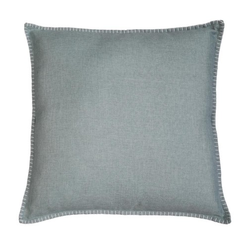 Throw Pillows| allen + roth Charleston 22-in x 22-in Green Faux Linen Indoor Decorative Pillow - YJ11852