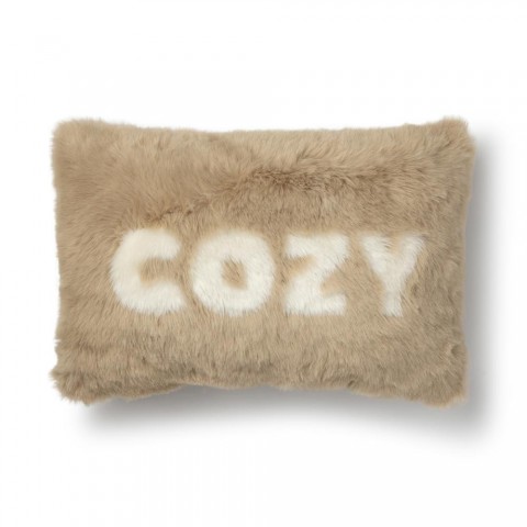 Throw Pillows| allen + roth Cozy 14-in x 20-in Tan 100% Polyester Oblong Indoor Decorative Pillow - TO06367
