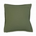 Throw Pillows| Decor Therapy Thro by Marlo Lorenz 18-in x 18-in Pesto Woven Cotton Blend Indoor Decorative Pillow - PV66759
