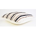 Throw Pillows| Decor Therapy Thro by Marlo Lorenz 20-in x 20-in Black Woven Cotton Blend Indoor Decorative Pillow - NJ98669