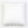 Throw Pillows| Decor Therapy Thro by Marlo Lorenz 20-in x 20-in Ivory Woven Cotton Blend Indoor Decorative Pillow - SG49603