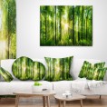 Throw Pillows| Designart 16-in x 16-in Green Polyester Indoor Decorative Pillow - GK15359