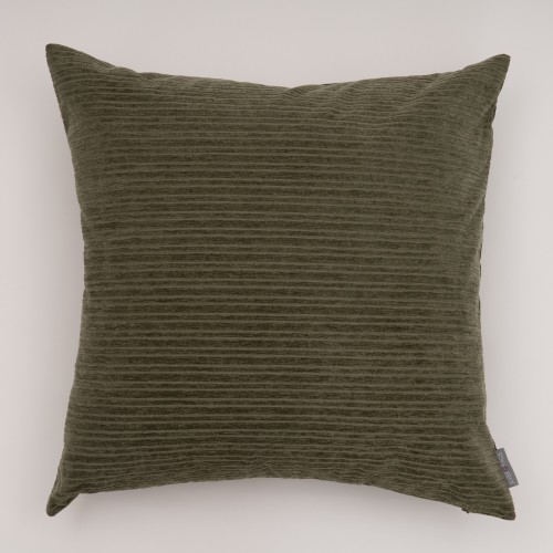 Throw Pillows| EVERGRACE Opulence 20-in x 20-in Winter Moss Green Polyester Indoor Decorative Pillow - TK97695
