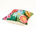 Throw Pillows| Liora Manne Illusions 18-in x 18-in Green Flower Garden Indoor Decorative Pillow - UT92504