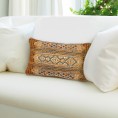 Throw Pillows| Liora Manne Marina 12-in x 18-in Gold Tribal Stripe Indoor Decorative Pillow - WB24084