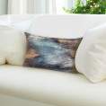 Throw Pillows| Liora Manne Visions I 12-in x 20-in Denim Vista Indoor Decorative Pillow - GU27457