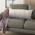 Throw Pillows| Mina Victory Lifestyles 14-in x 30-in Gray 100% Cotton Indoor Decorative Pillow - AR21063