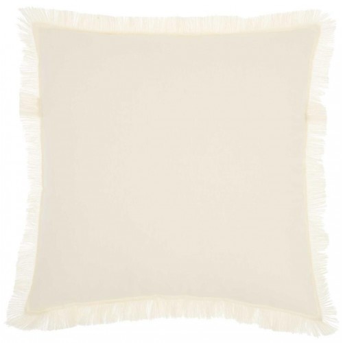 Throw Pillows| Mina Victory Lifestyles 18-in x 18-in Off-white 100% Cotton Indoor Decorative Pillow - FW19620