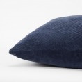 Throw Pillows| Rizzy Home Donny Osmond 20-in x 20-in Navy 100% Cotton Indoor Decorative Pillow - YO54389