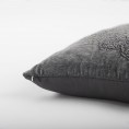 Throw Pillows| Rizzy Home Poly filled pillow 22-in x 22-in Dark Gray 100% Cotton Indoor Decorative Pillow - TG47491