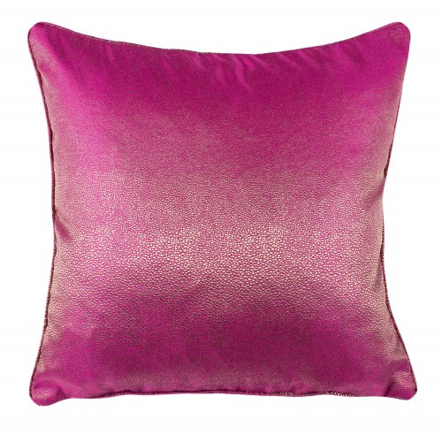 Throw Pillows| Safavieh Bailee 18-in x 18-in Festival Fuchsia 35% Rayon/65% Polyester Indoor Decorative Pillow - GB92961
