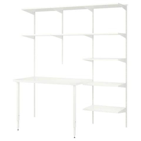 BOAXEL LAGKAPTEN Shelving unit with table top