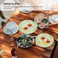 Easter Bunny Paper Plate Green: 32Pcs Dessert Paper Plate Spring Paper Plates Tableware for Birthday Wedding Party