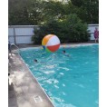 Giant 6 Foot Inflatable Beach Ball Pool Ball Beach Summer Parties and Gifts | 1 Giant Jumbo Blow up Rainbow Color Beach Balls 72 Inches Tall