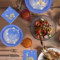 Paper Cup Plate Ramadan Festival: 68pcs Eid Mubarak Party Dinnerware Tissue Paper Cup Plate Muslim Party Serving Tableware