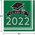 Servietten Klasse 2022 Smaragdgrün 108 Stück