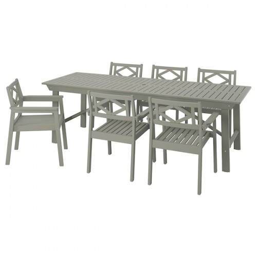 BONDHOLMEN Table+6 chairs