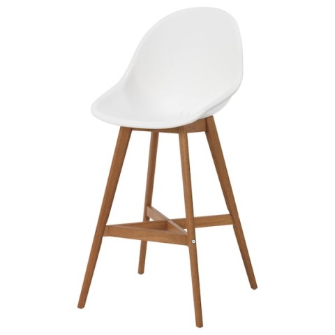 FANBYN Bar stool with backrest