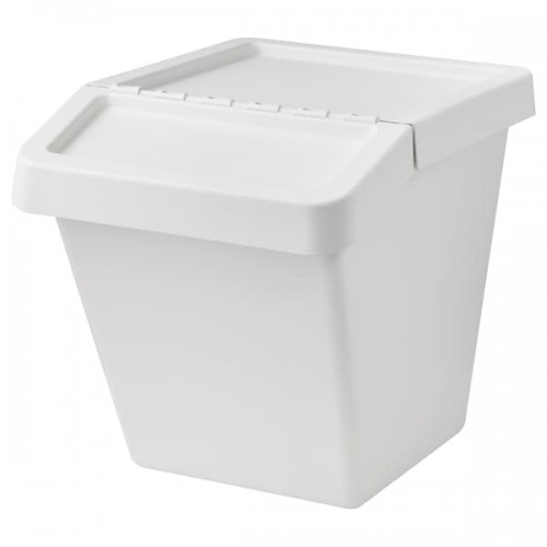 SORTERA Recycling bin with lid