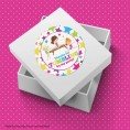 Gymnastics & Tumbling Birthday Party Thank You Sticker Labels 40 2" Party Circle Stickers by AmandaCreation Great for Party Favors Envelope Seals & Goodie Bags