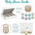 Majestic Zen- Set of 9 Baby Shower Party Favors for Girls Boys & Gender Neutral | Gold Baby Shower Favors | Gender Reveal Party Favors | Gender Neutral Baby | Baby Shower Party Favors for Guests