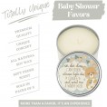 Totally Unique Baby Shower Party Favors 9 Pack | Gender Reveal Party Favors | Gender Neutral Baby | Baby Shower Party Favors for Guests | Silver Baby Shower Favors